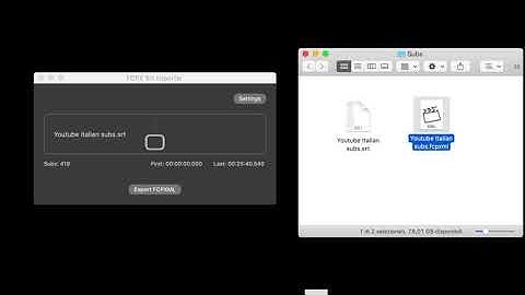 FCPX SRT Importer: Import SRT file as titles in Final Cut Pro X