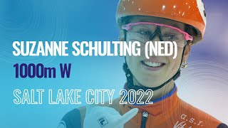 Suzanne Schulting Ned Winner 1000M W Salt Lake City