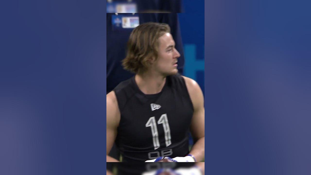 Kenny Pickett Combine Highlights on NFLN YouTube