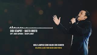 Didi Kempot - Hasto Broto (Lirik dan Terjemah Indonesia)