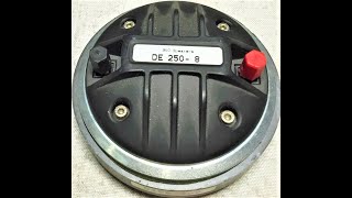 B&C high frequency driver DE 250-8