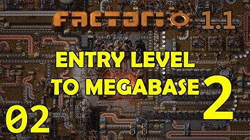 HOW TO SETUP SMELTING ARRAYS - Factorio 1.1 - Entry Level To Megabase 2! - Let