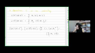 Full Quantum Information - Lecture 6 - Generalized measurements and POVMs - Part 1 Update