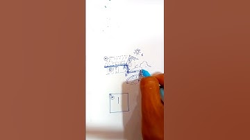 Isometric drawing of piping and reality // 2D vs 3D