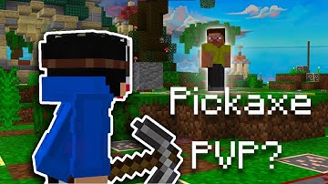 Can you win Hive Skywars with a Pickaxe?