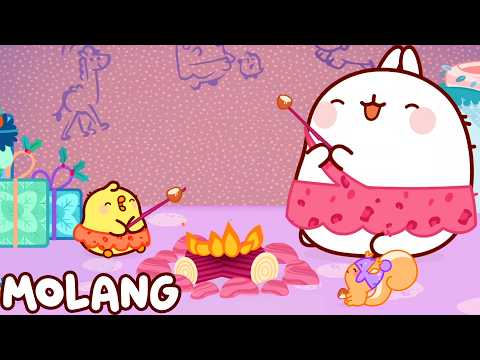 私の初めてのクリスマスツリー | モラン＆ピウピウ | Funny cartoons for kids | Molang 日本語