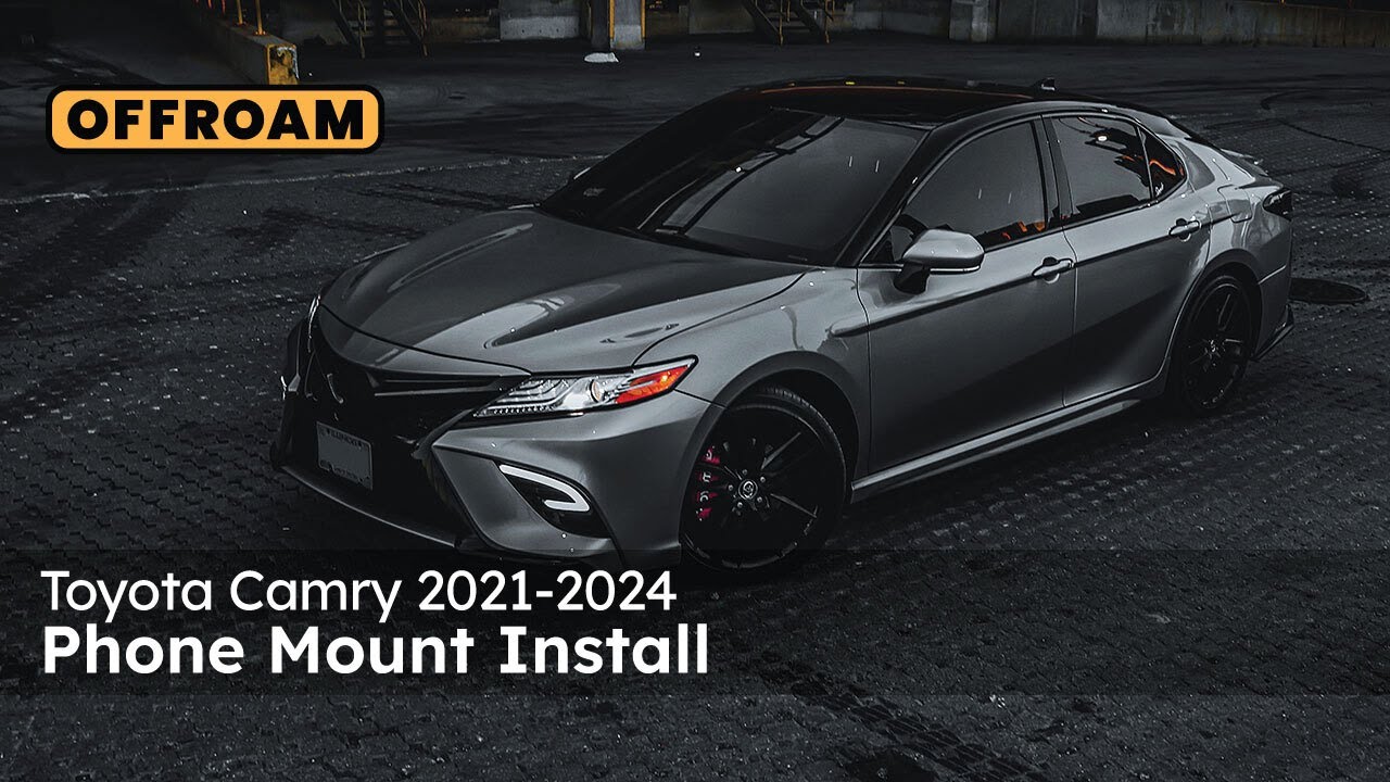 Toyota Camry 2021-2024 Phone Mount Install - made by OFFROAM