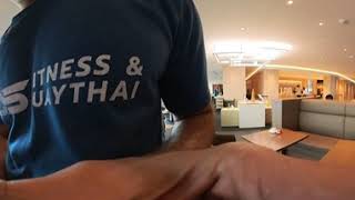 JAL Japan Airlines Sakura Lounge at HND Tokyo Haneda Airport 360 video