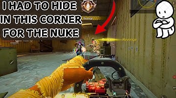 I had to HIDE to get this NUKE... Chopper LMG Nuke