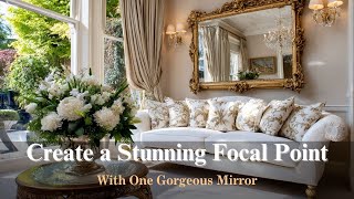 This Luxe Vintage Mirror Styling Idea Creates an Unforgettable Focal Point in Any Room screenshot 2