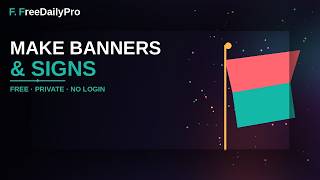 Download lagu How to Make Banners & Signs Free Online | FreeDailyPro.com
