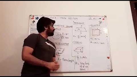 CSS GSA | MATHS | AREA, VOLUME, PERIMETER OF 2D AND 3D SHAPES |  CSS GSA BY ENGINEER UMAIR HASSAN
