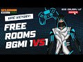 🔴LIVE FREE ROOM`S 1vs1 30 fps gameplay #bgmi #pubg #bgmilive
