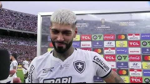 GOL DO TITULO + APITO FINAL - ATLÉTICO MG 1 X 3 BOTAFOGO - FINAL LIBERTADORES 2024 - GLOBO