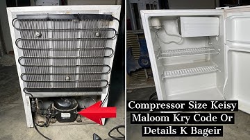 How to find out compressor Hp power without see code and details | in Urdu/Hindi