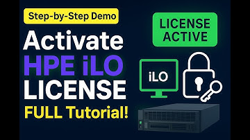 HPE DL380 Gen10 Gen11 iLO License | How to Activate License Demo #hpe #license #firmware #server