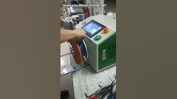 Cable Winding and Coiling Machine with Finishing wire function Cable organizer