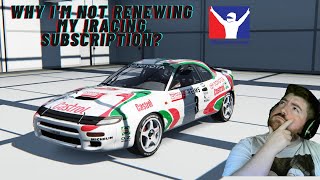 Why Im Not Renewing my IRacing Subscription?