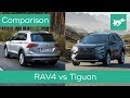 Toyota RAV4 vs Volkswagen Tiguan 2019 comparison review