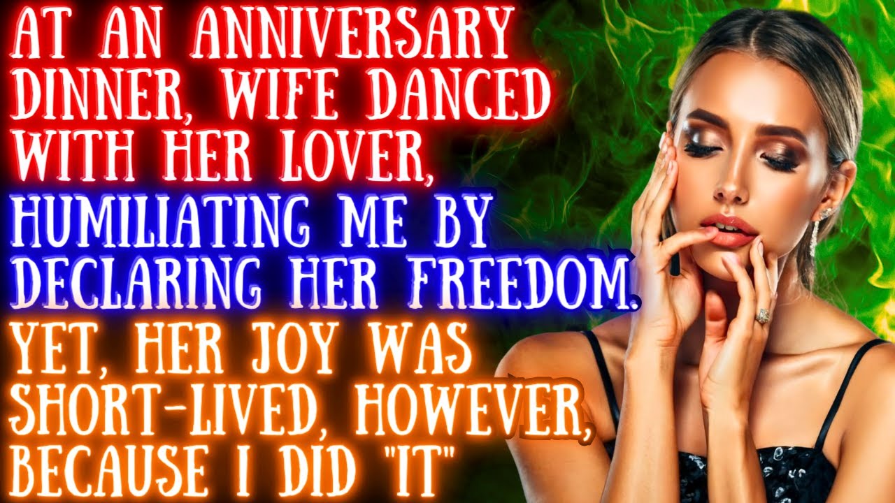 Wife Danced With Her Lover, Humiliating Me By Declaring Her Freedom, But Her Joy Was Short-Lived...