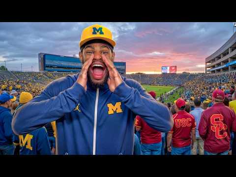 We Tried TO TAKE OVER Their Stadium... and Still Lost (Michigan vs USC)