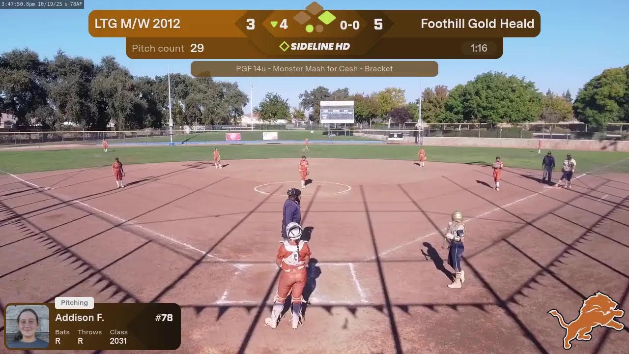 LTG M/W 2012 @ Foothill Gold Heald (2025.10.19)