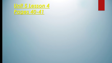 Unit 5 Lesson 4 We Can 4