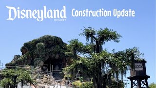 [4K] Tiana’s Bayou Adventure and Haunted Mansion Construction Update May 2024