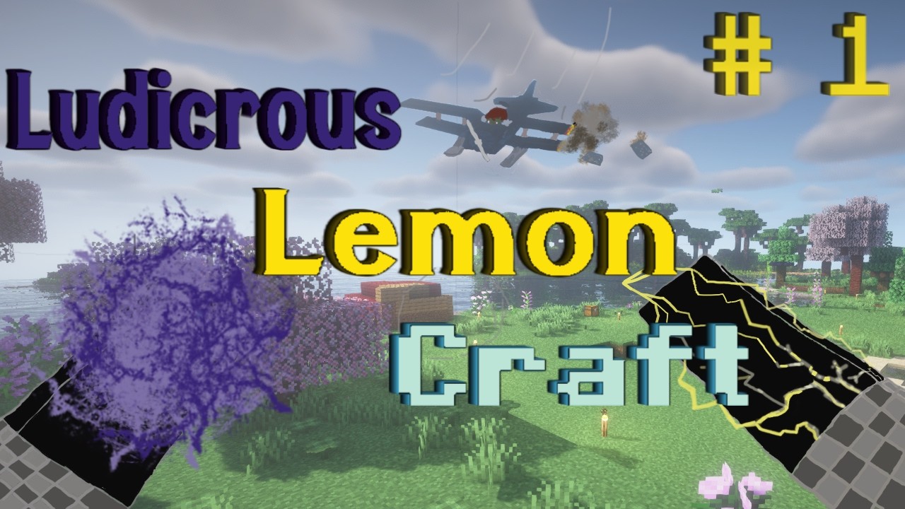 A Strange New World? Ludicrous Lemon Craft Ep 1 | Modded Minecraft SMP ...