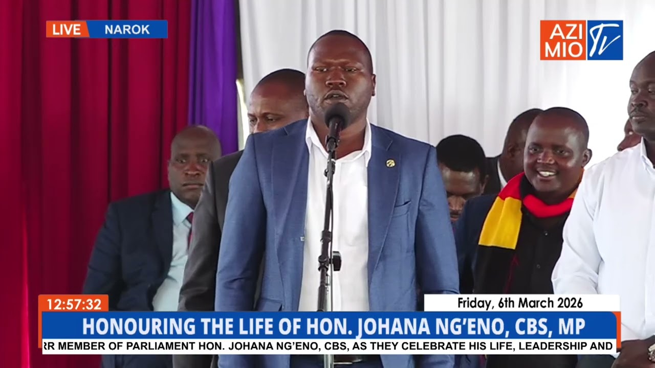 HON. REBECCA TONKEI’s Touching Tribute to Johana Ng’eno family — Calls for Unity in the Rift valley