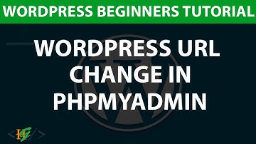 How to change Wordpress URL in Database in phpMyAdmin | Domain Name | Website Address