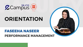 ACCA Performance Management - PM/F5 - Orientation : Navigating with SKANS ECampus