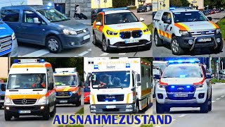 Ausnahmezustand In München Gewalttat In Der Lerchenau Löst Großeinsatz Aus - Einsatzfahrten