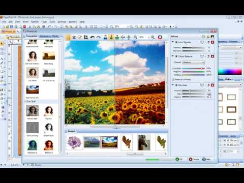 Serif PagePlus X4 Tutorial - Creating Artistic Effects with the PhotoLab
