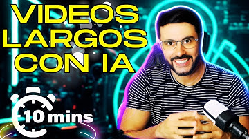 Cómo HACER VIDEOS de 10 MINUTOS con Inteligencia Artificial  Sin Saber Editar y en Calidad 4K GRATIS