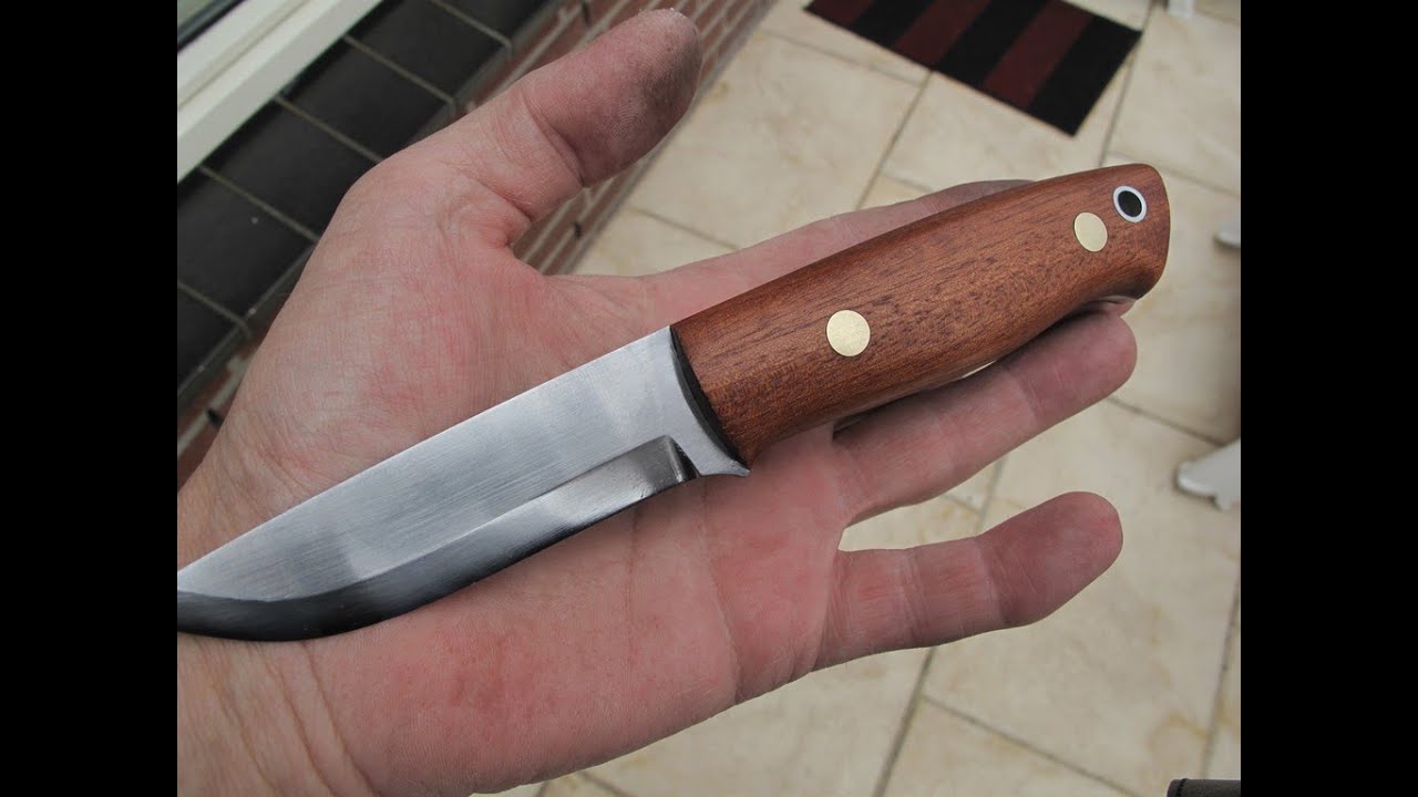 Knife making Bushcraft knife YouTube