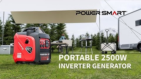 PowerSmart 2500W inverter Gas Generator with CO Alert HB5020C