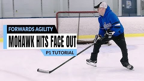 On-Ice Forwards Agility Mohawk Hits Face Out