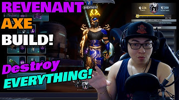 FAST KILLS! - Dauntless Revenant Axe Build - Patch 1.8.1 onwards!~