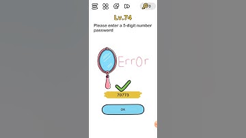 Brain Out Please enter a 5 digit number password