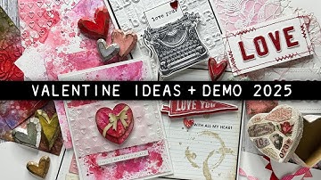 Tim Holtz Valentine Ideas + Demo (2025)