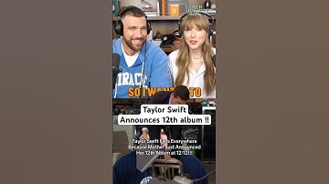 Taylor Swift announces her 12th album called ‘Life of a Showgirl’