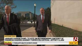 Panel to vote on contempt of Congress charges