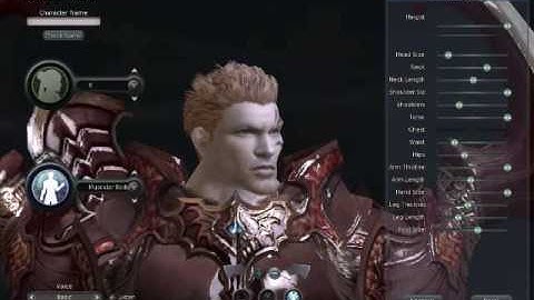 Aion Asmodian Character Creation
