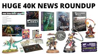Huge Warhammer 40K News Round Up – Reveals, Teasers, Releases, Statements, Deals and More
