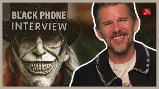 Ethan Hawke says life is MYSTERIOUS *THE BLACK PHONE Interview*