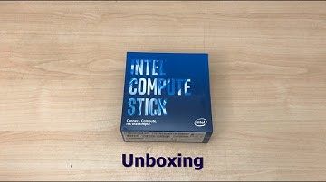 Intel Compute Stick Unboxing