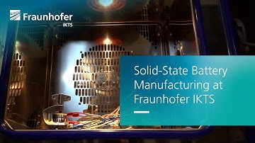 Solid-State Battery Manufacturing at Fraunhofer IKTS