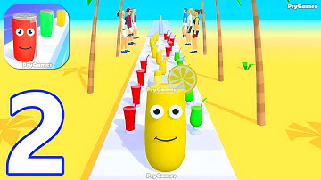 Juice Run - Gameplay Walkthrough Part 2 Levels 15-26 (iOS, Android Gameplay)