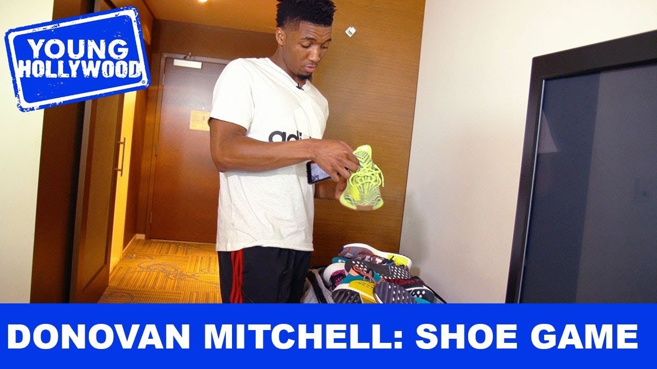 donovan mitchell shoes size